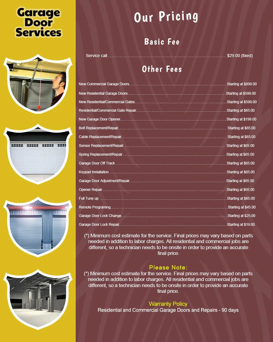 Garage Door Solution Repair Service Perth Amboy, NJ 732-527-3058